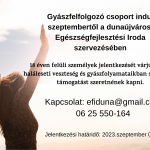 Gyászfeld. csoport EFI 2023. szeptember