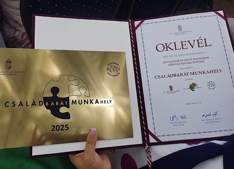 Családbarát munkahely 2025
