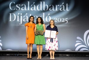 Családbarát munkahely ünnepélyes díjátadás 20250627