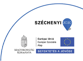 Pályázati támogatás - Széchenyi 2020